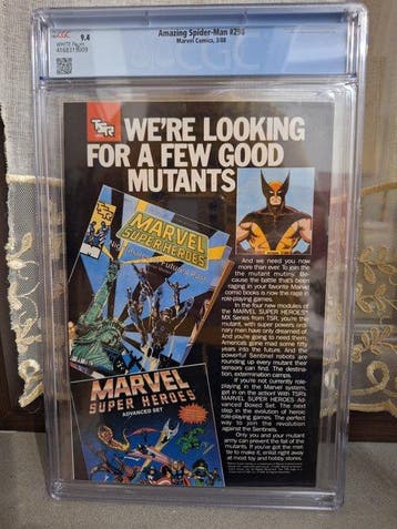 Spider-Man 298 - CGC 9.4 Marvel Amazing Spider-Man #298 Todd