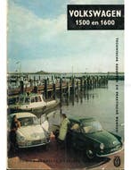 VOLKSWAGEN 1500 EN 1600, TECHNISCHE GEGEVENS EN PRAKTISCHE.., Auto diversen, Handleidingen en Instructieboekjes, Ophalen of Verzenden