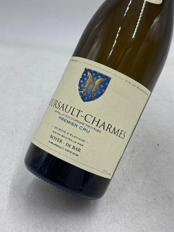 2022 Boyer - De Bar Charmes - Meursault 1er Cru - 1 Fles