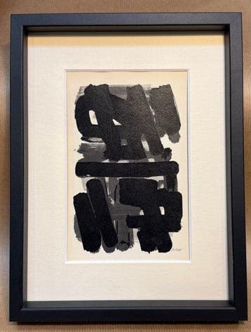 P. Soulages (After) - Gouaches et gravures (G)