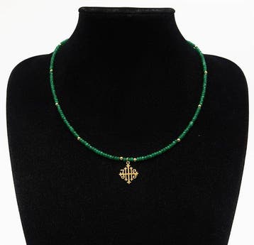 Smaragd- Kruis van Christus – Monogram IHS – Zegel van Hoge