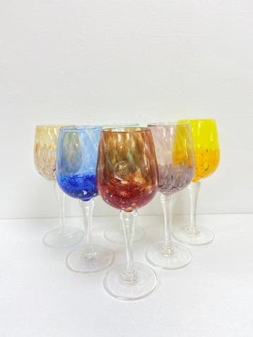 murano - Calice (6) - Verre - Set de 6 Calici Élégance