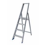 Solide professionele trapladder Compact 4 treden, Ophalen of Verzenden, Trap