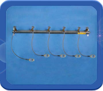 Batterijbalk 1 x 5 cilinders acetyleen, Ophalen of Verzenden, Nieuw