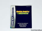 Gameboy Advance / GBA - Mario Party Advance - FHUG - Manual, Verzenden