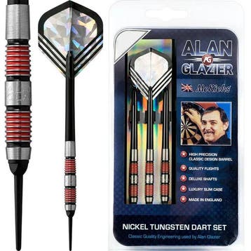 ABC Darts – Alan Glazier Softtip Darts - 18 gram, Sport en Fitness, Ophalen of Verzenden, Nieuw, Pijlen, Soft tip