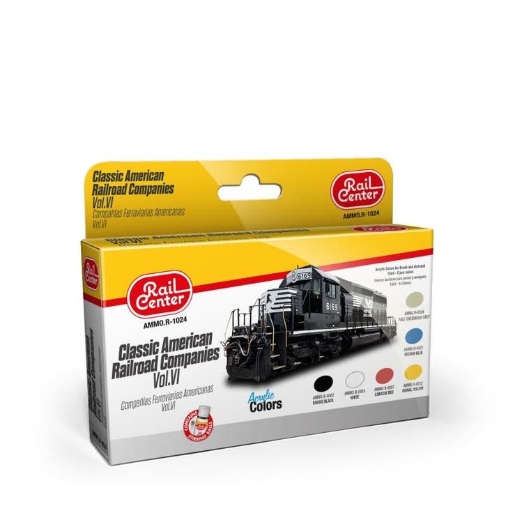 Ammo-Mig Railcenter R-1024 Classic American Railroad, Hobby en Vrije tijd, Modeltreinen | H0, Gelijkstroom, Overige typen, Nieuw