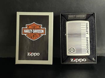 Zippo - HARLEY DAVIDSON MOTOR - LIGNES HORIZONTALES - Zonder, Verzamelen, Nieuw