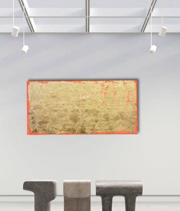 Stefanie Raus - Orange Gold II 2066 XXL