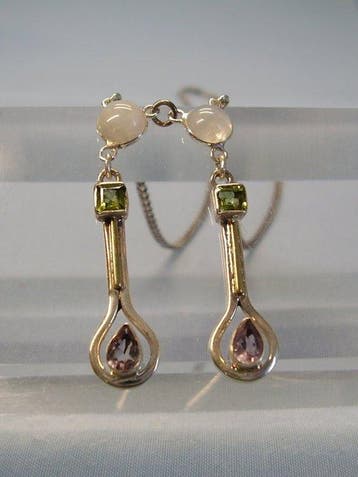 Zonder minimumprijs - Halsketting Zilver - 1.80ct. tw.