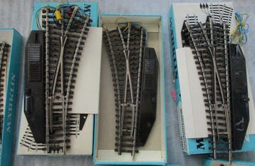 Märklin H0 - 2167, 2161, 2170 - Modeltreinsporen (12), Hobby en Vrije tijd, Nieuw