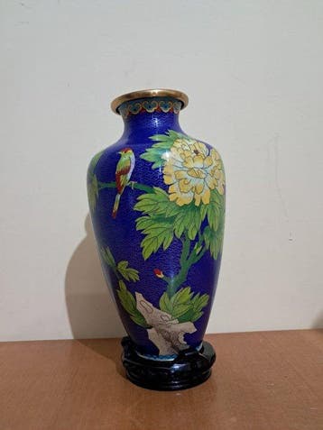 Vase - Céramique - Chine - ART CHINOIS CLOISONNÉ (Sans prix