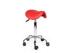 Kapperskruk Rood - Standaard Zithoogte, In hoogte verstelbaar, Nieuw