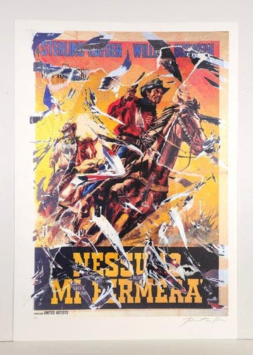 Mimmo Rotella (1918-2006) - Nessuno mi fermerà (Top Gun)