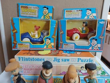 The Flintstones - 9 Figure - Selecta; Edocar; Play Time -