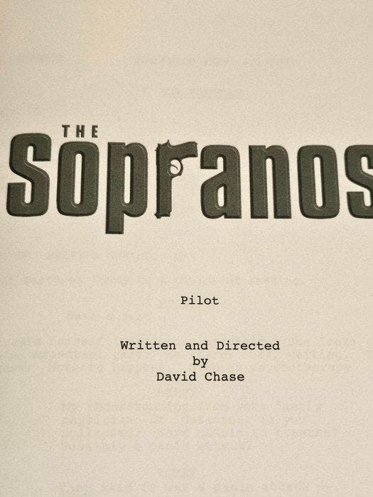 The Sopranos Pilot Episode - James Gandolfini, Lorraine, Collections, Cinéma & Télévision