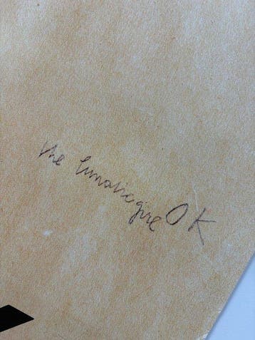 O. Kokoshka - Manifesto Originale mostra - Jaren 1980