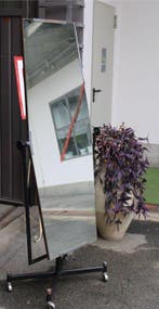 Wandspiegel - Glas, IJzer - Spiegel uit de kleermakerij,, Antiek en Kunst