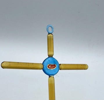 Kruis - Muranoglas - 1960-1970 - 30 cm, Antiek en Kunst