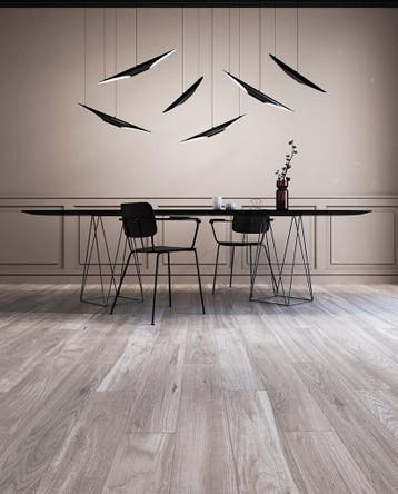 Vloertegel/Wandtegel Grijs 15x90cm (Muurtegels), Doe-het-zelf en Bouw, 60 cm of meer, Keramiek, Nieuw, 10 m² of meer