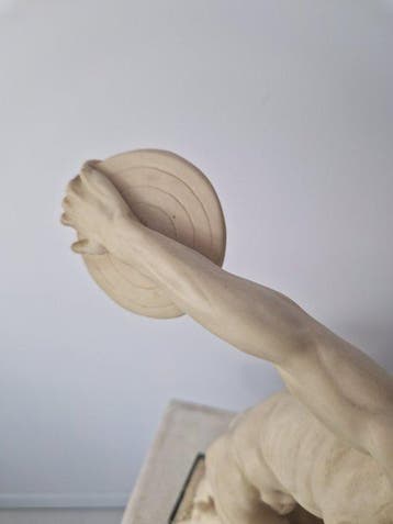 sculptuur, Discobolus Sculpture - 41 cm - Hars