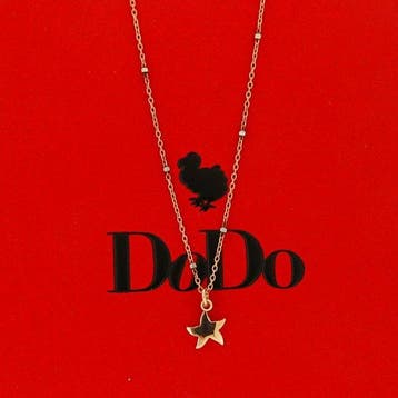 Sans prix de réserve - Dodo - Collier - 9 carats Or rose, Or, Bijoux, Sacs & Beauté