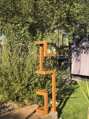 Ana Lucia B.M - Sculpture Corten - XL - No Reserve
