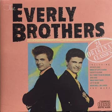 The Everly Brothers - 24 Original Classics, Verzenden, Gebruikt