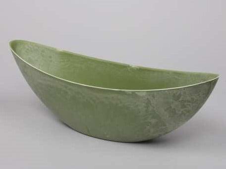 Bootschaal groot halfhoog Soft Groen 39x12x13 cm, Huis en Inrichting, Woonaccessoires | Kunstplanten en Kunstbloemen, Nieuw