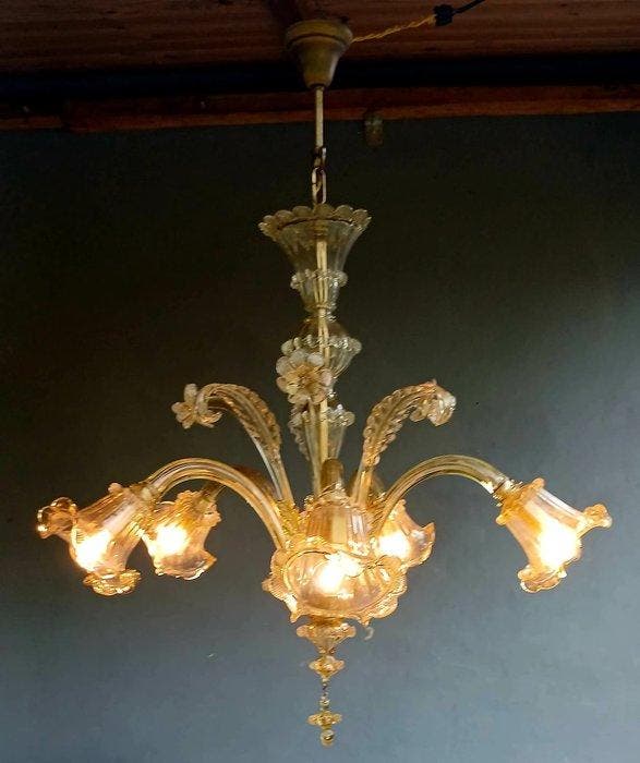 Lustre - Verre de Murano, Antiek en Kunst, Curiosa en Brocante