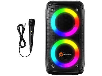 N Gear -   Partyspeaker - Zwart, Audio, Tv en Foto, Luidsprekerboxen, Verzenden, Nieuw, 60 tot 120 watt, Overige merken