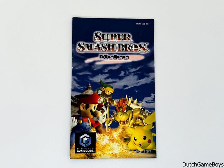 Nintendo Gamecube - Super Smash Bros - Melee - HOL - Manual, Games en Spelcomputers, Spelcomputers | Nintendo Consoles | Accessoires