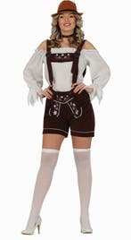 Lederhose Bruin Dames, Kinderen en Baby's, Verzenden, Nieuw