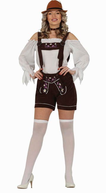 Lederhose Bruin Dames, Verzenden