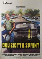 Original Italian Due Fogli Car Action Posters Lot, Nieuw