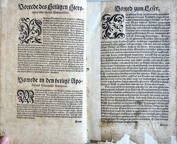 Bibell, Das ist/ Alle bücher Altes und Newes Testaments/