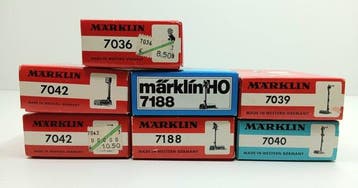 Märklin H0 - 7188/7042/7039/7040/7036 - Signaux (7) -, Hobby & Loisirs créatifs