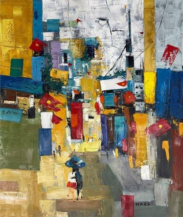 Hoang Anh (1984) - Intersections 120 100 cm