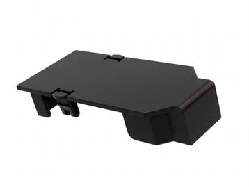 Gamecube Serial Port 1 cover - Black, Verzenden