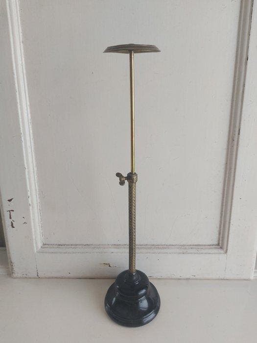 Art-deco - Porte-chapeaux (2) - Art déco - Cuivre et verre -, Antiquités & Art, Art | Objets design