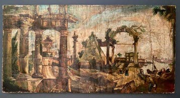 Giovanni Paolo Panini (1691–1765), Navolger van - Capriccio