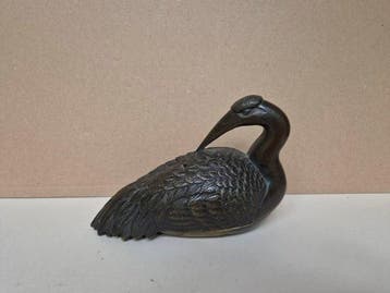 Figuur - wierrookbrander in de vorm van een vogel - Brons -
