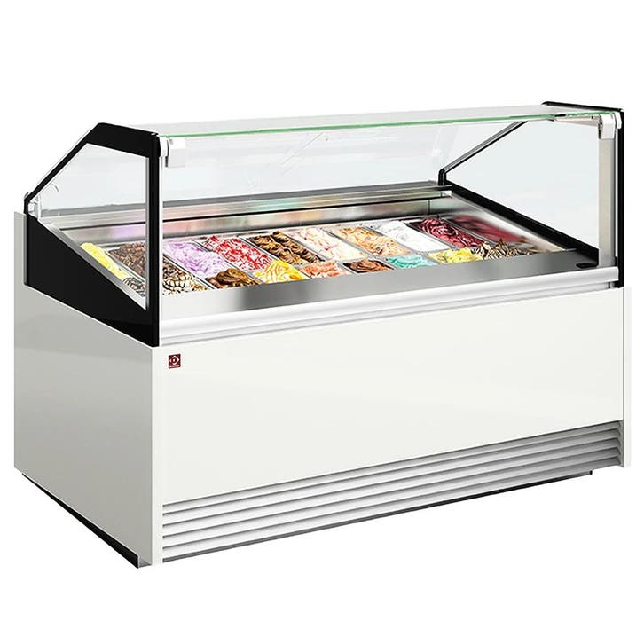 Schepijsvitrine | OTTAWA | 12x 5L | -15°C/-18°C |, Zakelijke goederen, Horeca | Keukenapparatuur, Nieuw in verpakking, Verzenden