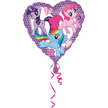 My Little Pony Helium Ballon Hart 43cm leeg, Verzenden, Nieuw