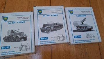 Friulmodel - Soldat de plomb ATL 50,54,57,58 & 59 -, Nieuw
