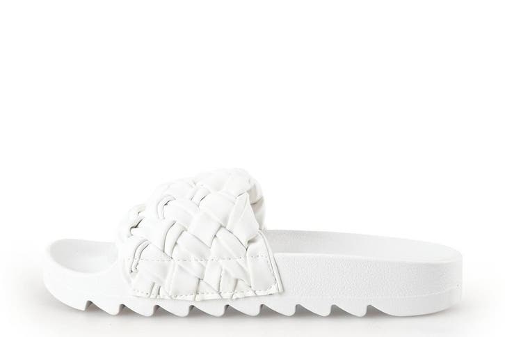 Colors of California Slippers in maat 39 Wit, Kleding | Dames, Schoenen, Wit, Zo goed als nieuw, Slippers, Verzenden