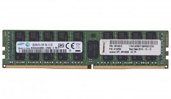 HP 32GB DDR4 2Rx4 PC4-25600 3200Mhz 1.2V CL11 ECC Reg, Computers en Software, Desktop Pc's, Gebruikt