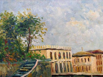 Olivier Paul ( XX ) - Voiliers au port de Venise, Antiquités & Art