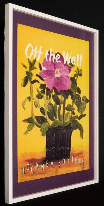 David Hockney (1937-2026) - Off The Wall · Signiert