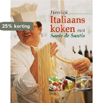 Heerlijk Italiaans koken met Sante de Santis 9789024376414, Verzenden, Gelezen, Sante De Sanctis